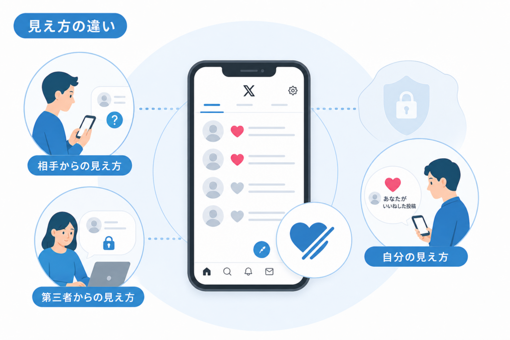 あなたのTwitterのいいねはどこまでバレる?相手や第三者からの見え方をケーススタディ