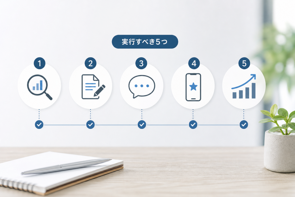 中小企業がまず実行すべきSEO対策とAIO対策のチェックポイント5選