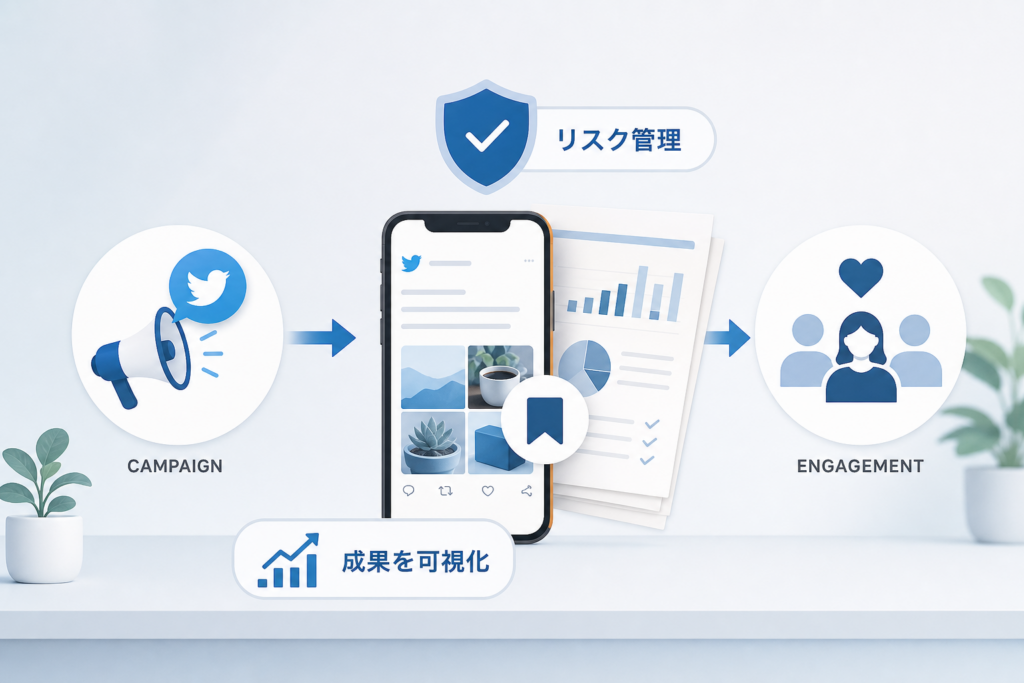 中小企業向けTwitterまとめキャンペーン設計術。成果とリスク管理の両立