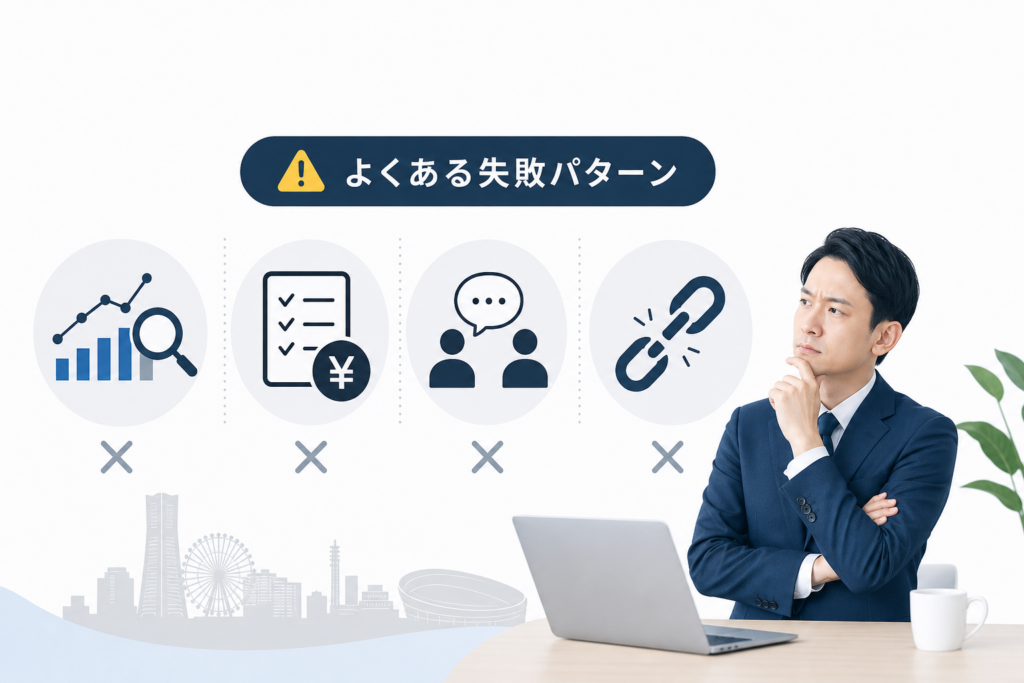 千葉SEO対策会社に任せて損しないために失敗パターンを全部さらけ出し