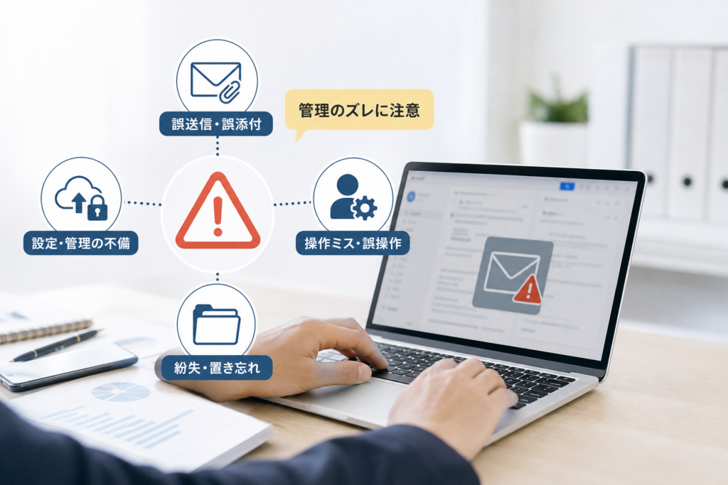 実例で見る情報漏洩原因ランキング|操作ミスや管理のズレが高リスク化する原因