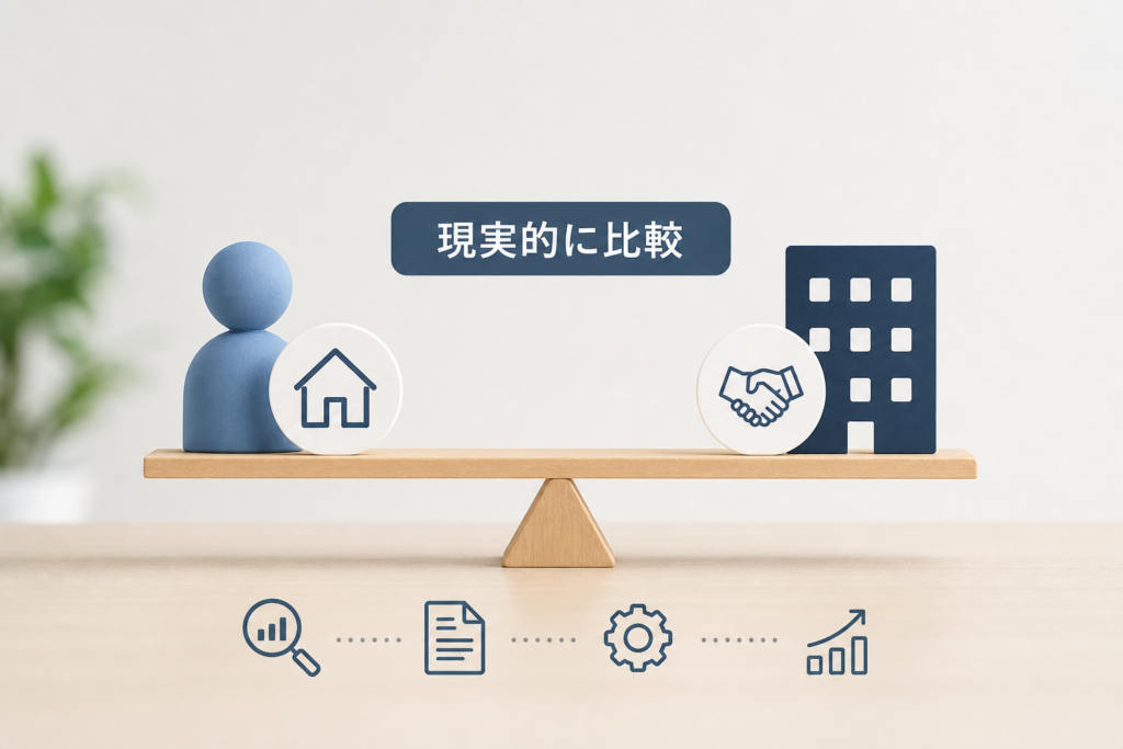 社内インハウスSEO費用と外注SEO代行費用を現実目線で天秤にかける