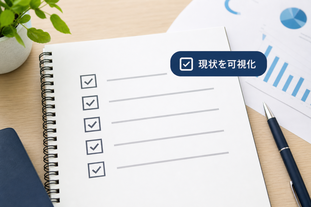 LLMO対策の着手前に自社現状を診断するセルフチェックリスト