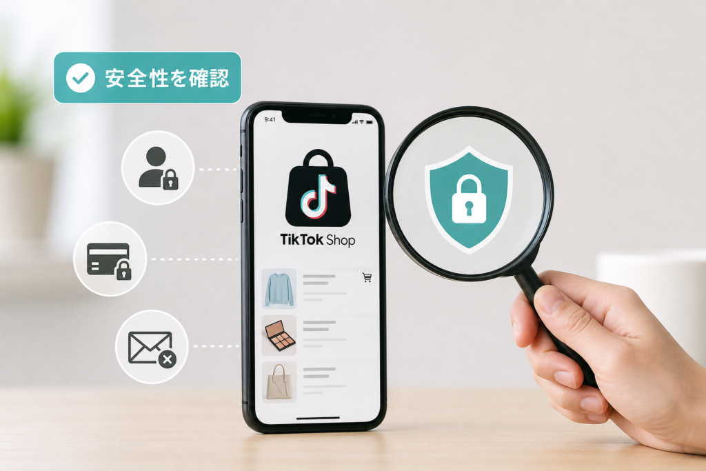 TikTok Shop安全性チェック:情報漏えい・詐欺リスクの見極め方