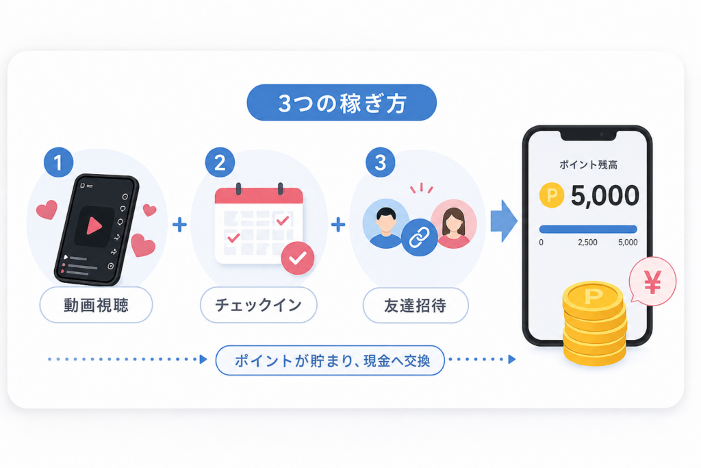 TikTokライトでポイントが貯まる3つの稼ぎ方と5000円の仕組みを完全追跡