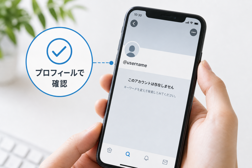 Twitterのブロック確認方法：プロフィール画面で確実にチェック