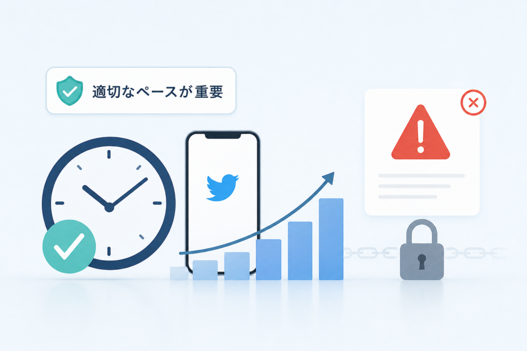 Twitterリスト追加時のエラー原因と凍結を避けるペース配分