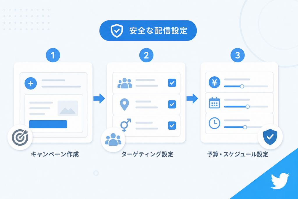 Twitter広告の出し方のステップと安全な配信設定