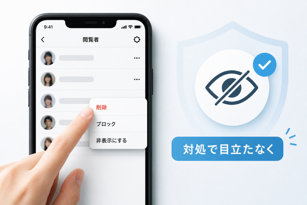 インスタで足跡をつけてしまった後の対処と目立たなくする方法