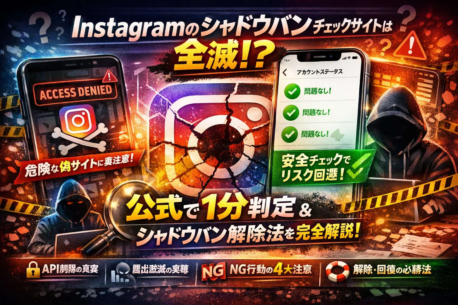シャドウ バン チェッカー 安全