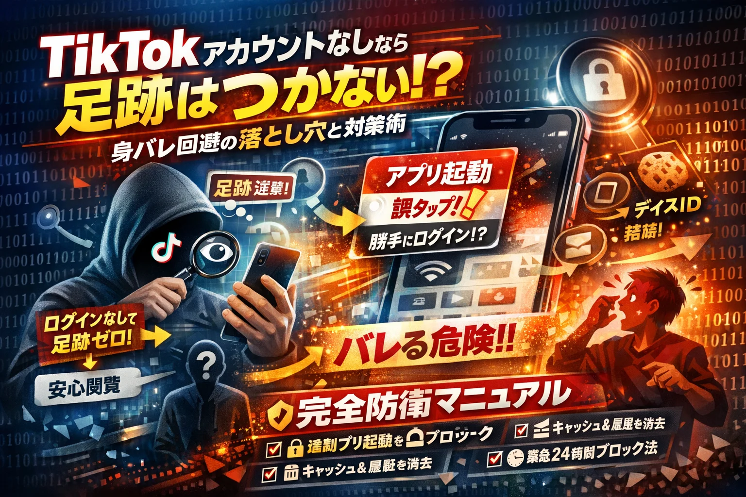 【2026最新】TikTokウェブ版をログインなしで見る裏ワザと足跡