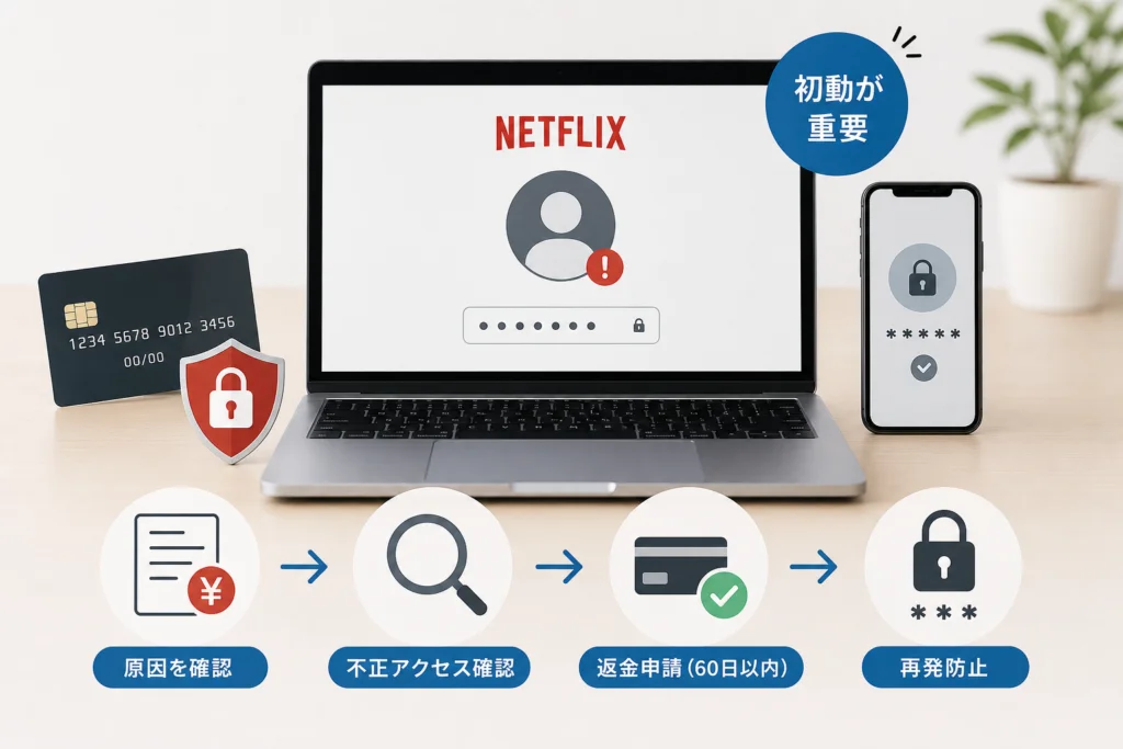 アカウントへの不正アクセスが疑われる場合