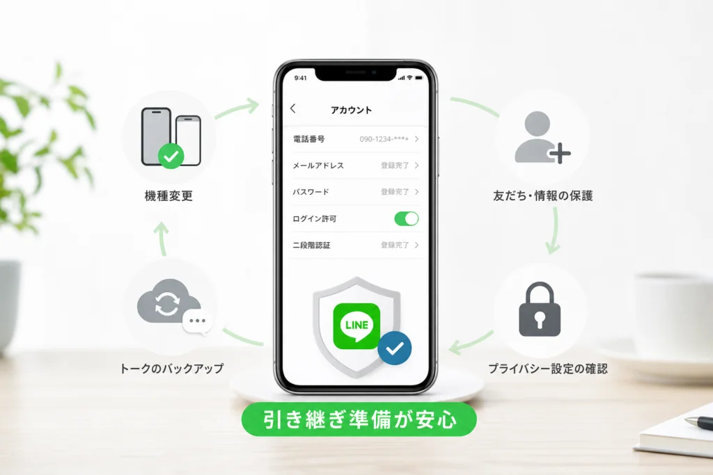 スマホも替えるなら、新規登録より先に引き継ぎを確認する