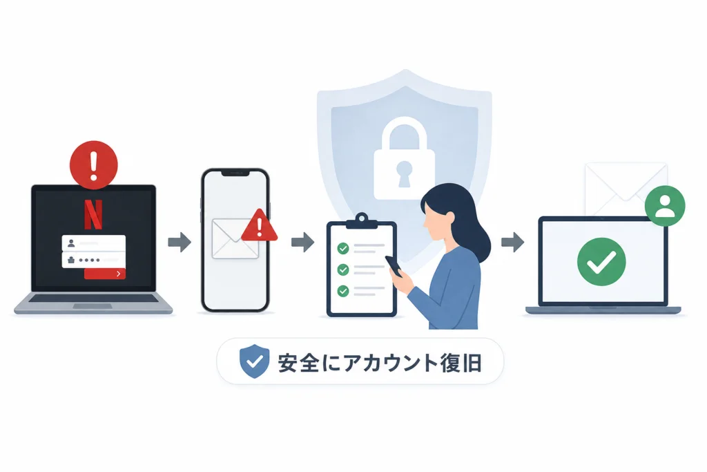 メールを勝手に変更された疑いがある場合
