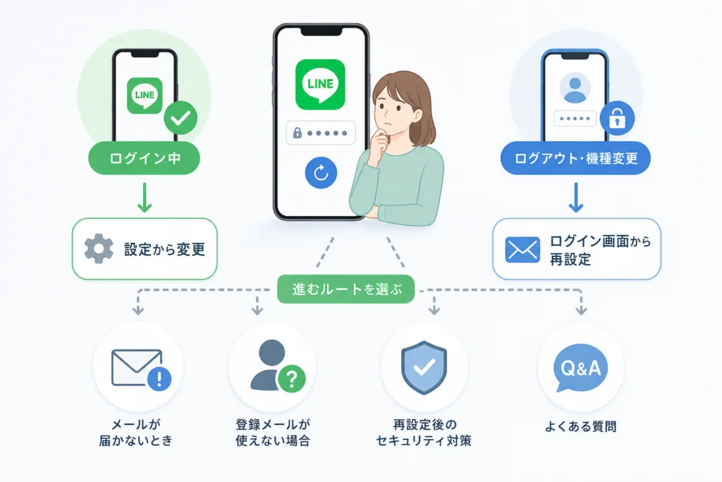 今の状態から、進むルートを選ぶ