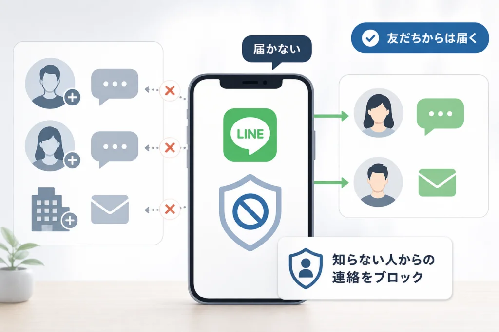 何が届かなくなる？連絡の種類で見分ける