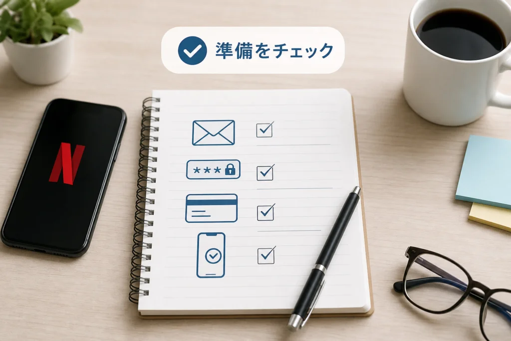 問い合わせ前に何を手元へ用意する？