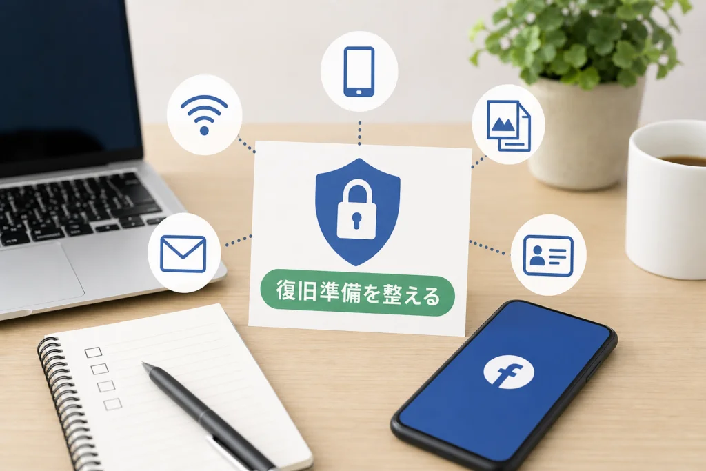 復旧を始める前に、何を残しておけばよい?