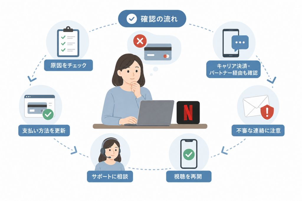 更新後も拒否されるときの確認先