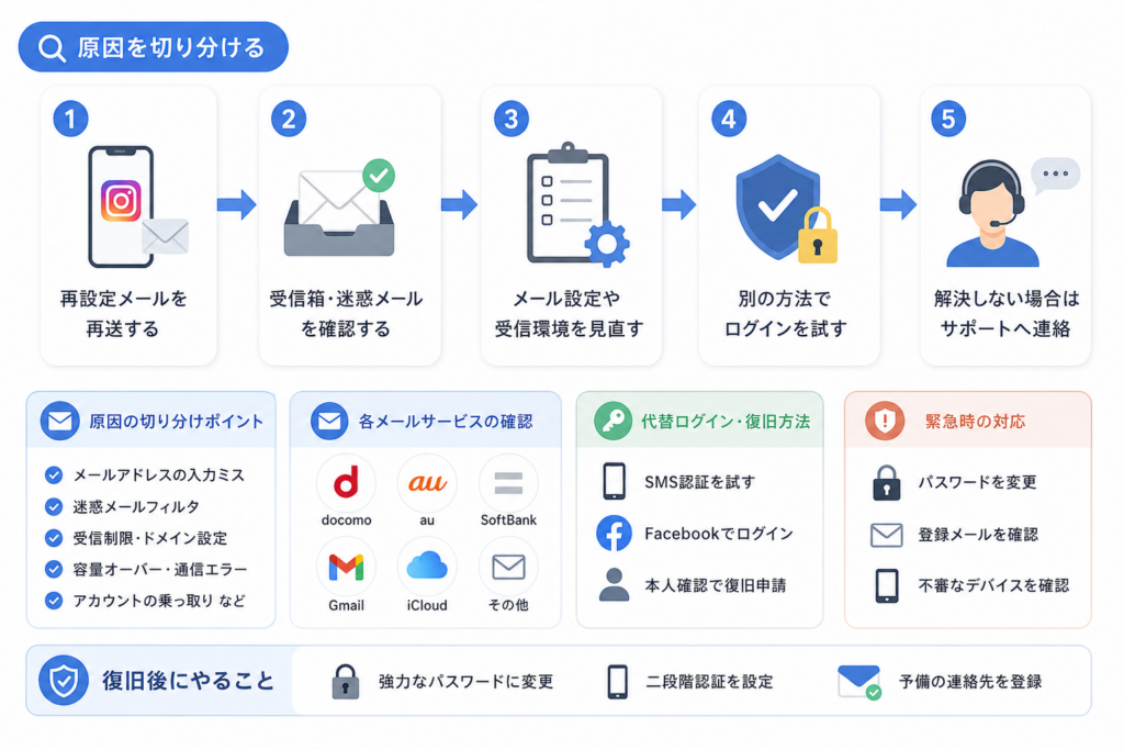 症状から原因を切り分ける診断表