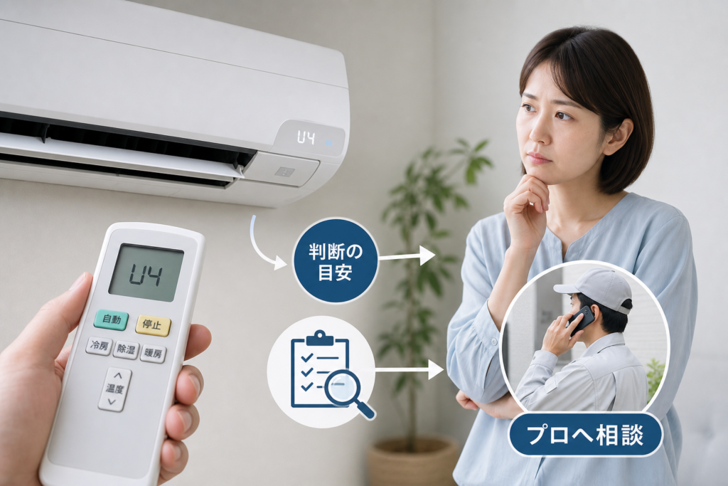 直らない・再発するときの判断と依頼の流れ