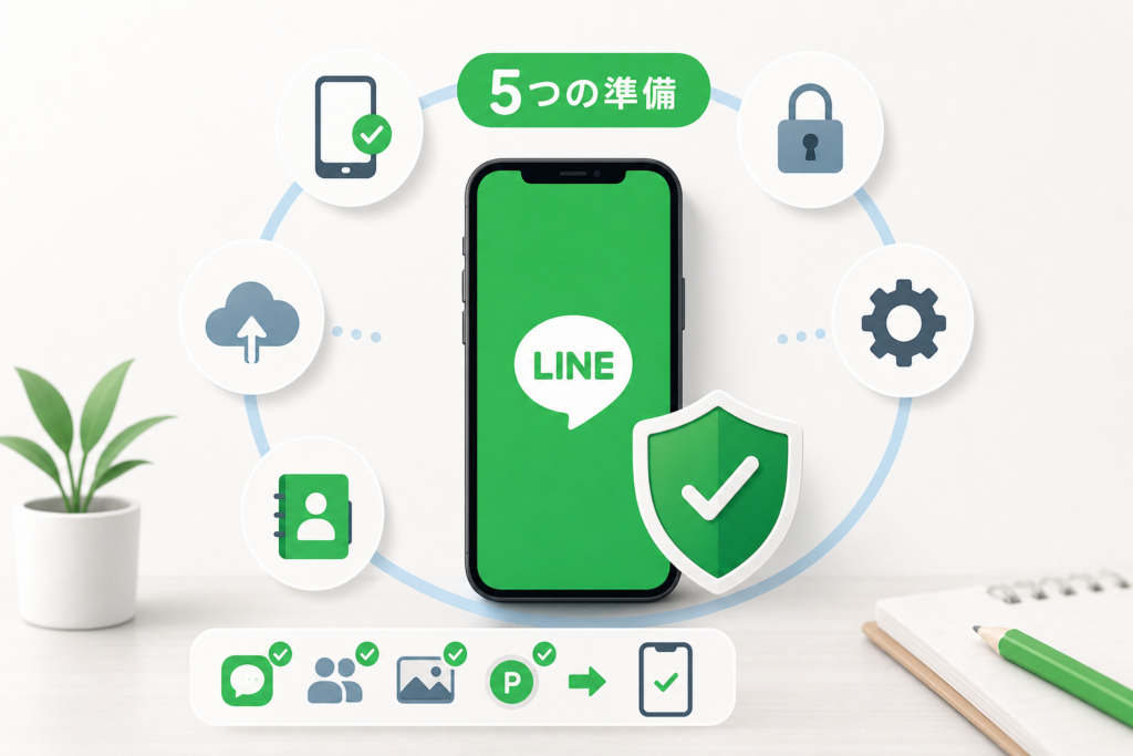 LINE引き継ぎ前に行う5つの準備