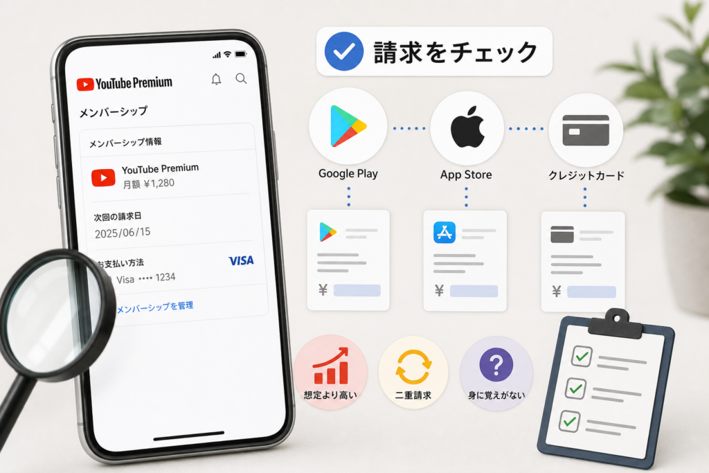 YouTube Premiumの請求金額が想定より高い原因