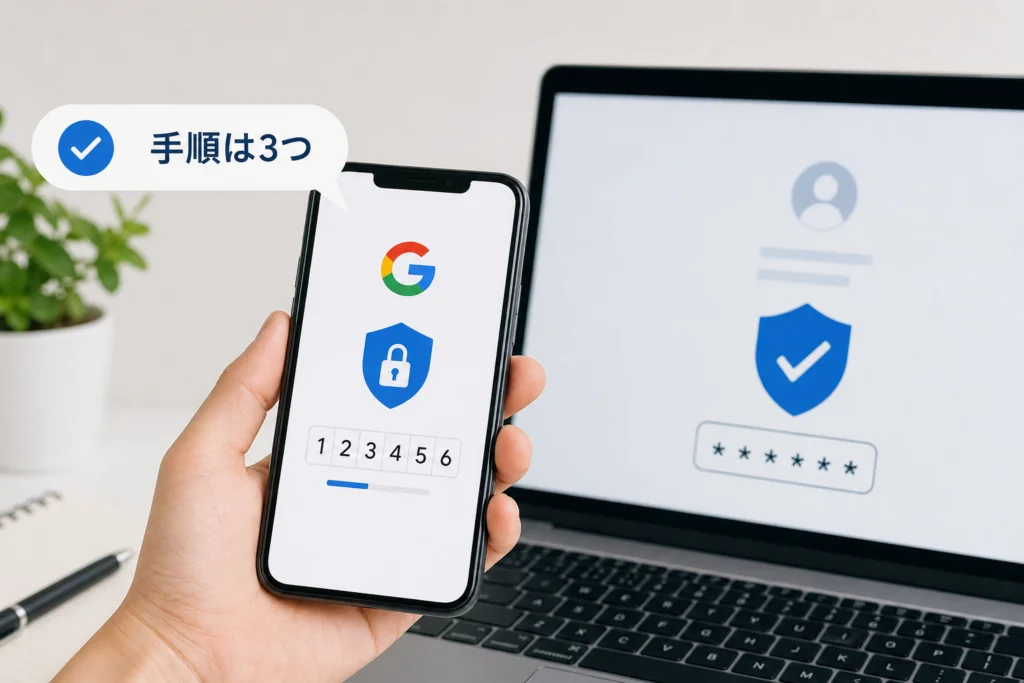 スマホでYouTubeアカウントの二段階認証を設定する手順