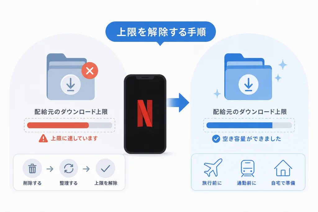 同じ配給会社・制作スタジオのダウンロード制限とは