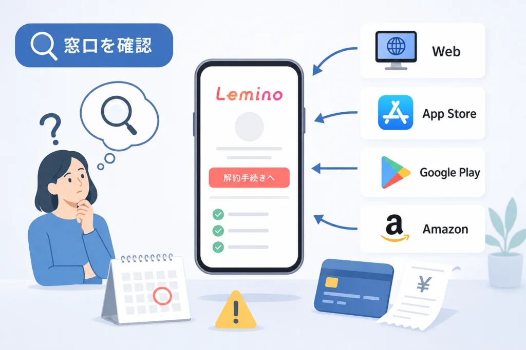 契約経路が分からないときの調べ方