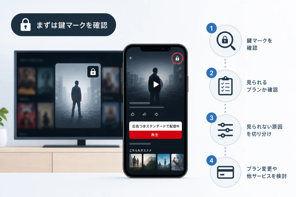 見られない作品一覧を探す前に知りたい注意点